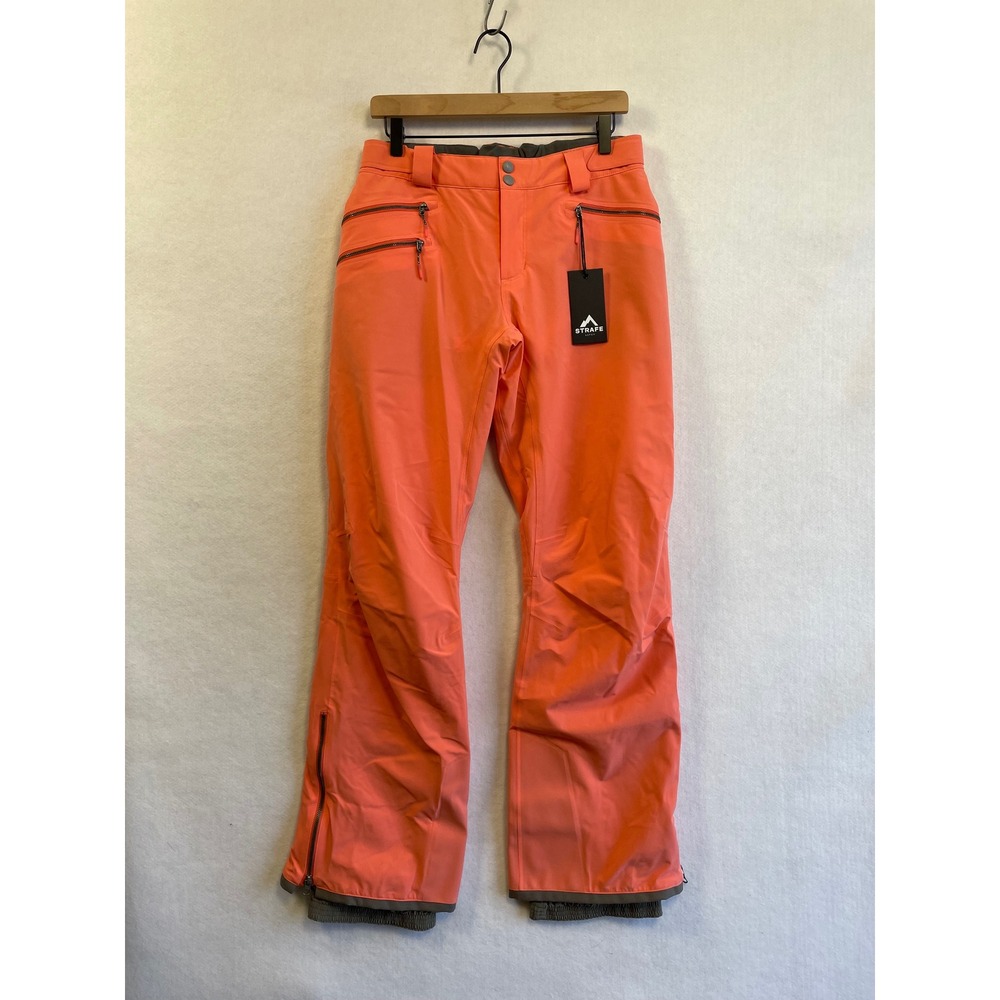 Strafe Outerwear Pika Pants Sunset Orange Womens L NWT Insulated‎ Ski Snowboard